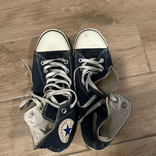 Converse All Star blue boots used with thin sole size 42.5