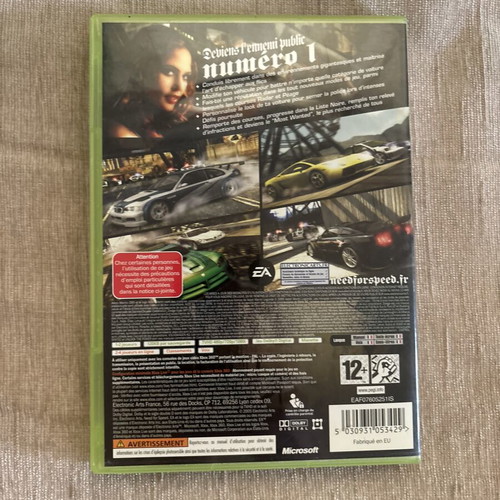 Need for Speed Most Wanted Xbox 360 game, complete
