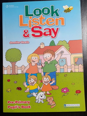 Look, Listen and Say Pre-primary Pupil's Book with CD new, English