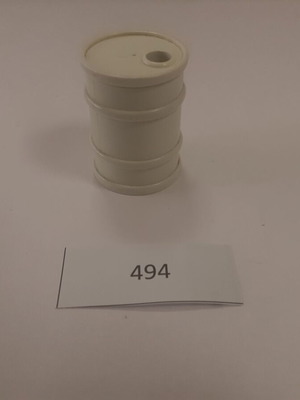 Playmobil white barrel 494