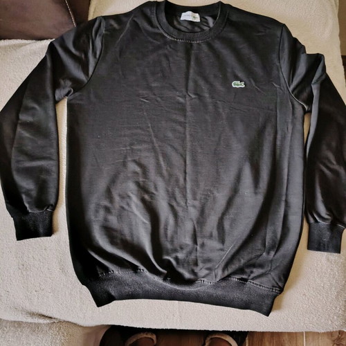 Lacoste pullover black XXL like new