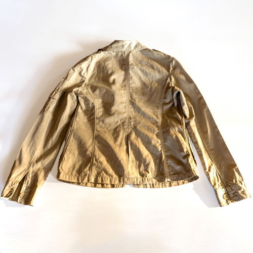 Donna Karan DKNY safari style jacket, green, size M