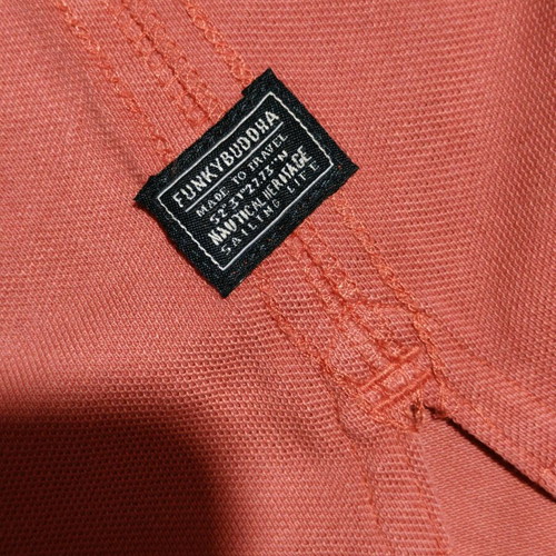 Funky Buddha Polo new, size XL, red-pink with defect