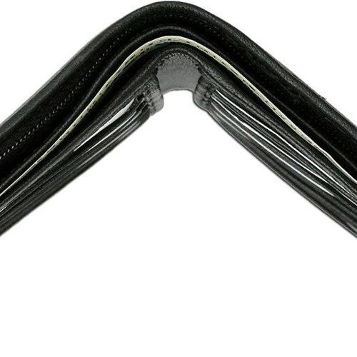 Men's and Unisex Extra Large Anti-Theft Wallet from Genuine Leather Black new