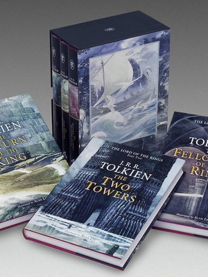 J. R. R. Tolkien The Lord of the Rings (2002 hardcover, Alan Lee illustrated edition)