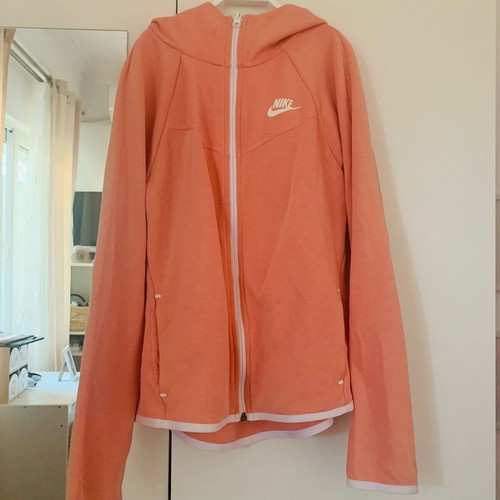 Nike women's jacket like new, orange, size S