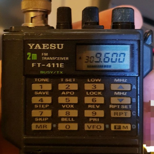 Yaesu FT-411 used portable radio transceiver