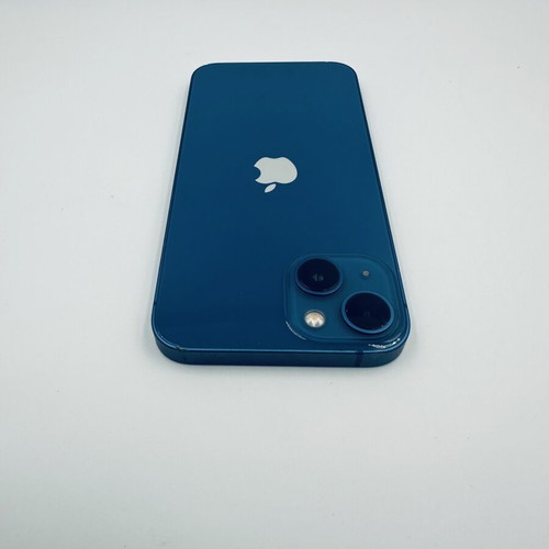iPhone 13 Blue like new with 100% battery, charger and cable
