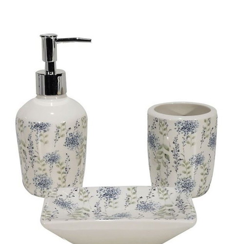 Bathroom set of 3 pieces porcelain new