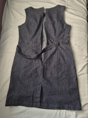 Jean short dress S.Oliver XL blue new