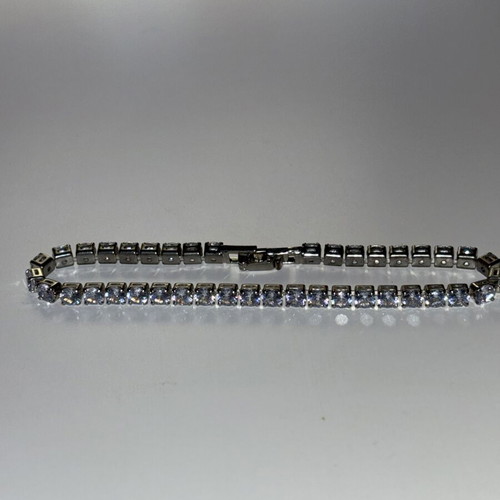 Riviera bracelet with sparkling zircon stones