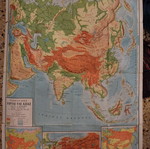 Asia Geophysical Map used