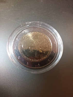 Nederland 2 euro 2014 Beatrice coin new in capsule