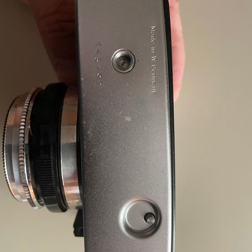 Vintage Dacora Dignette 500 LK camera used with flash
