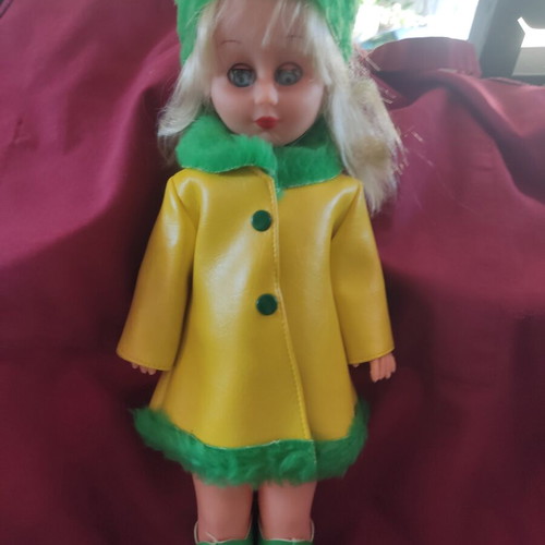 El Greco doll used, vintage 70s, 40 cm