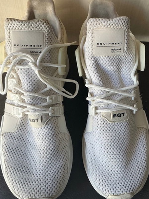 Adidas EQT Support ADV 91-18 casual shoes used, white, size 44-45