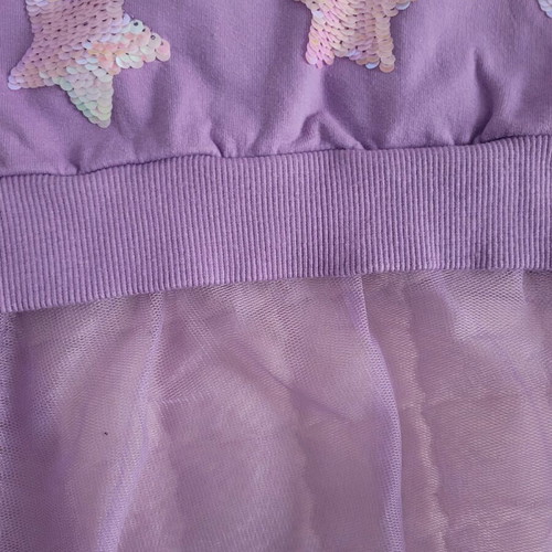 Girls' set with blouse and leggings, like new, flash lining