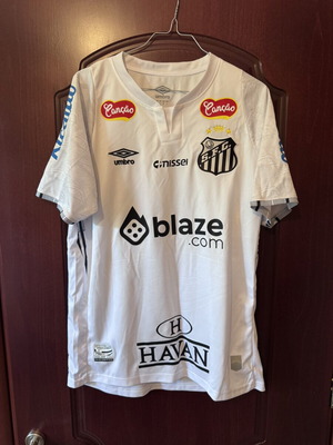 Santos FC Umbro jersey white, new authentic