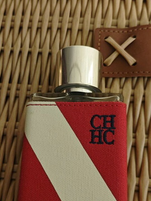 Carolina Herrera και Narciso Rodriguez άδεια γυάλινα μπουκάλια αρωμάτων, σετ 2