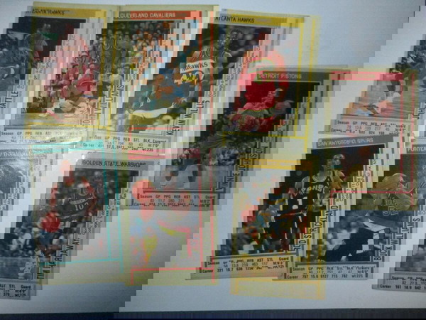 7 αυτοκόλλητα NBA sticker album ελληνικό