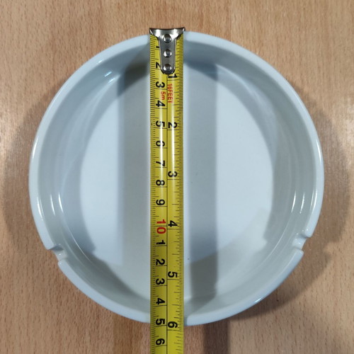 BF Bio Filter ceramic ashtray vintage promotional