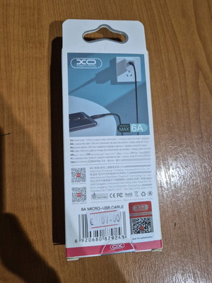 Micro USB cable new in original packaging