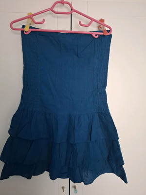 Terranova Strapless Dress Petrol like new, size M