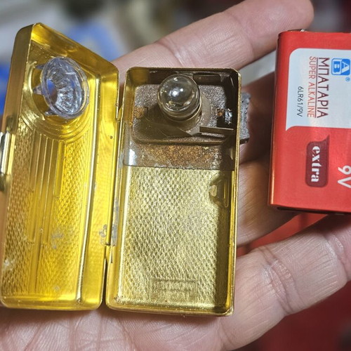 Wonder Micro Torch Vintage 60s Mini Flashlight