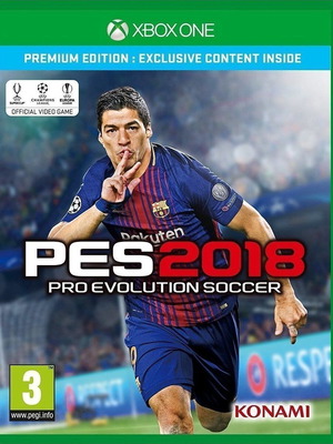 Pro Evolution Soccer 2018 Xbox One Premium Edition new