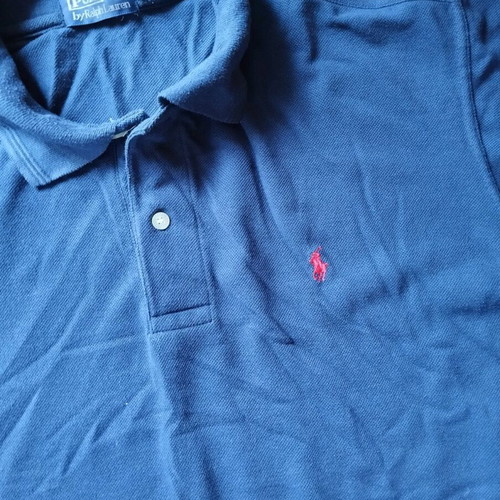 Polo Ralph Lauren blue red polo shirt XL used
