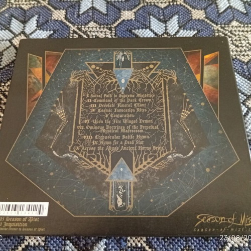 Inquisition Digipack CD Season of Mist Mayhem