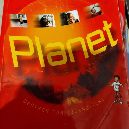 Planet 1 Kursbuch German learning book, almost intact