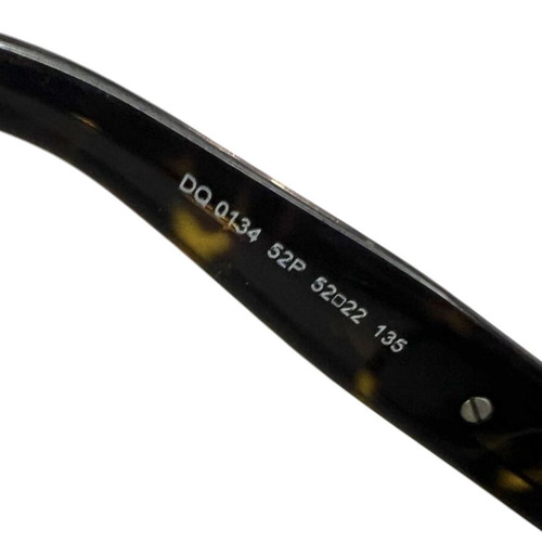 Dsquared2 round sunglasses, brown frame
