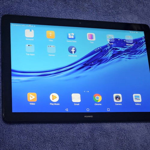 Huawei Mediapad T5 tablet 16GB used with SIM and memory card