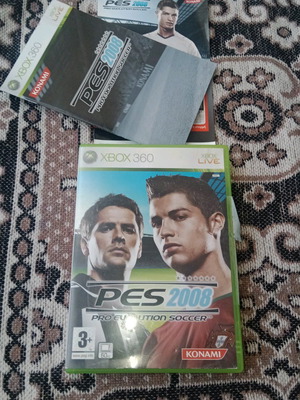 PES 2008 for Xbox 360 like new, complete package