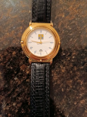 Daniel Mink Swiss Quartz 5076 ρολόι σαν καινούργιο, επιχρυσωμένη κάσα