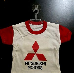 Μίνι μπλουζάκι αυτοκινήτου με βεντούζα - Mitsubishi