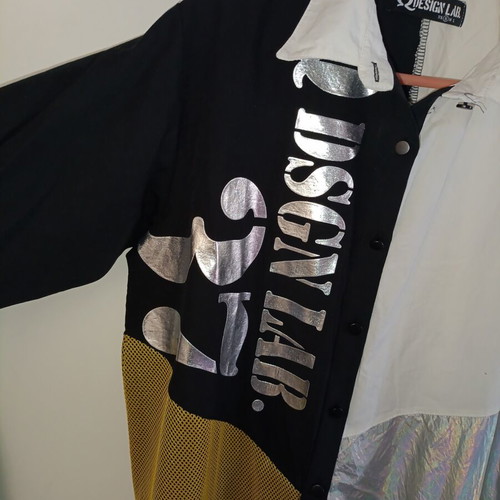 Q Design Lab Bulls 23 Oversized Shirt-Dress like new, size S