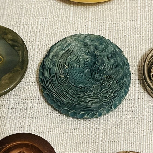 Vintage and antique buttons collection like new with designer pieces