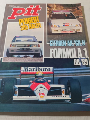 Pit car magazine issue 43 1989 used, good condition