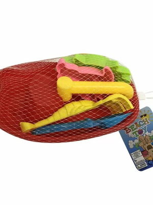 Плажна лодка комплект от 5 части 25x15x9см нова
