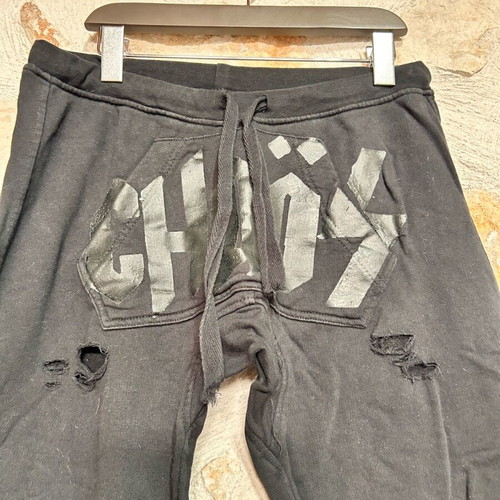 Happiness Distressed Joggers size M used, black
