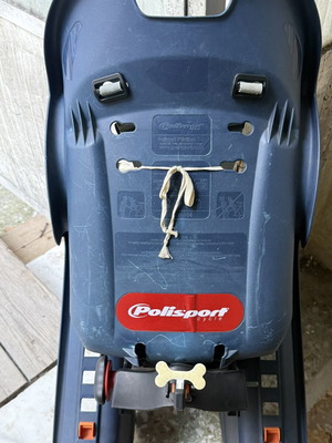 Bicycle child seat used