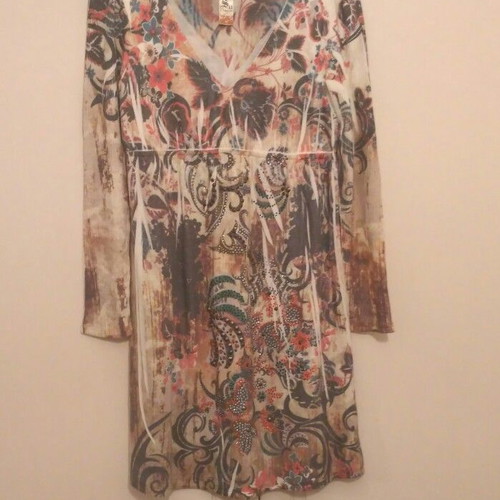 Dress S-12 used, cotton, one size, blouse dress