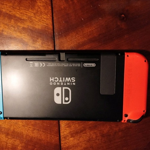 Nintendo Switch console with custom firmware and 126GB SD card