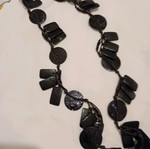 Long necklace used, black