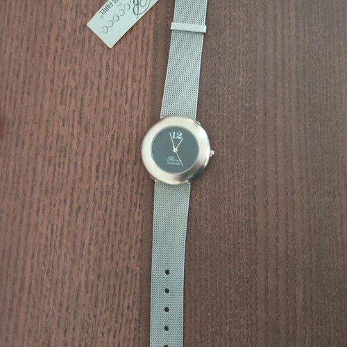 Rococo women's wristwatch, black and grey