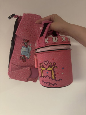 Laken Food Thermos with Stroller Organizer bag like new