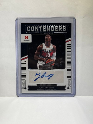 Panini Contenders Euroleague 2025-26 Khalifa Diop autographed card new