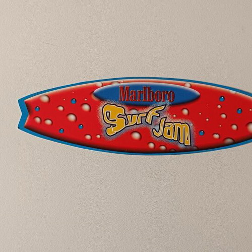 Collectible Die-Cut Flyer Marlboro "Surf Jam" like new